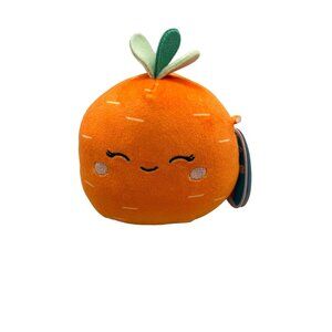 Caroleena Carrot Orange Farm 4.5" Squishmallows 2022 Kellytoy Plush Stuffed Toy